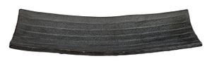 Zwart Rechthoekig Bord - Large Plates - 31.5 x 10cm
