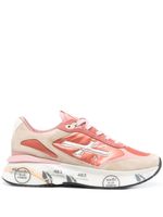 Premiata baskets Moerund en cuir - Rose - thumbnail