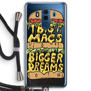 Big Macs Bigger Dreams: Huawei Mate 10 Pro Transparant Hoesje met koord