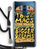 Big Macs Bigger Dreams: Huawei Mate 10 Pro Transparant Hoesje met koord
