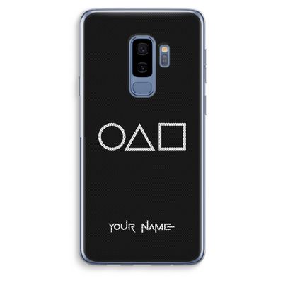 Squid Game: Samsung Galaxy S9 Plus Transparant Hoesje