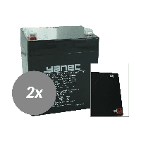 YANEC ups batterij vervangingsset rbc20 (excl. kabels) - thumbnail