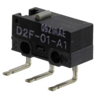 Omron D2F-01-A1 Microschakelaar 30 V/DC 0.1 A 1x aan/(aan) 1 stuk(s) Bag - thumbnail