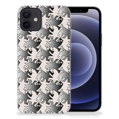iPhone 12 | 12 Pro (6.1") | TPU Hoesje | Salamander Grey