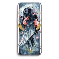 Golden Raven: Samsung Galaxy S8 Plus Transparant Hoesje