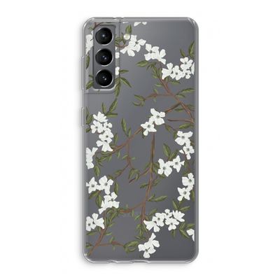 Blossoming spring: Samsung Galaxy S21 Transparant Hoesje