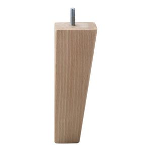 Houten meubelpoot 17 cm (M10)