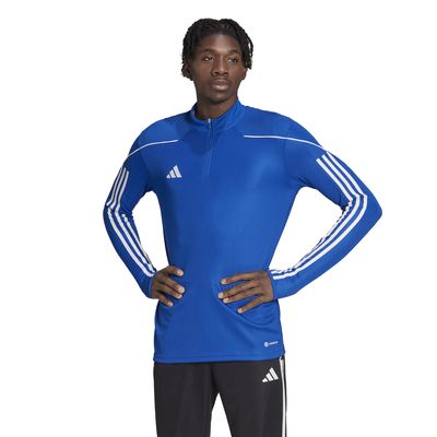 adidas Tiro 23 League Trainingstrui 1/4-Zip Blauw Wit
