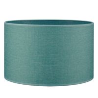 Home sweet home canvas lampenkap 35 turquoise