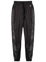 AMIR SLAMA GYM pantalon de jogging à détails transparent - Noir