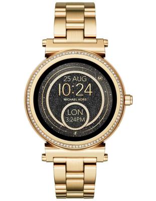 Horlogeband Smartwatch Michael Kors Mkt5021 Staal Doublé