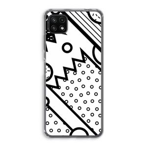 Pop Art #4: Samsung Galaxy A22 5G Transparant Hoesje