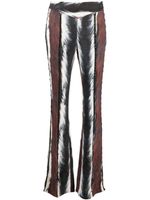 Roberto Cavalli pantalon à imprimé animalier - Noir