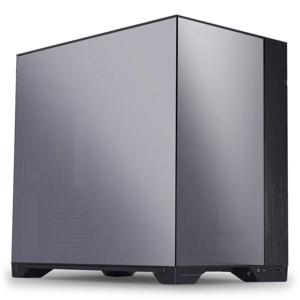 Lian Li Lian Li O11 Vision Chrome Midi-Tower, verspiegeltes Tempered Glass - schwarz Midi-tower Behuizing, Gaming-behuizing, PC-behuizing Zwart