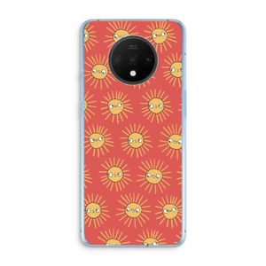 Zon: OnePlus 7T Transparant Hoesje