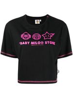 *BABY MILO® STORE BY *A BATHING APE® t-shirt crop à logo imprimé - Noir