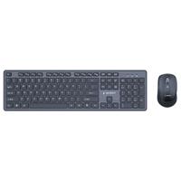 Draadloze desktop set, zwart, US-layout