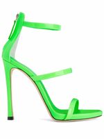 Giuseppe Zanotti sandales Harmony en cuir verni - Vert