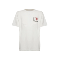 Family First Milano ''I Love Family First'' T-Shirt Heren Wit - Maat S - Kleur: Wit | Soccerfanshop