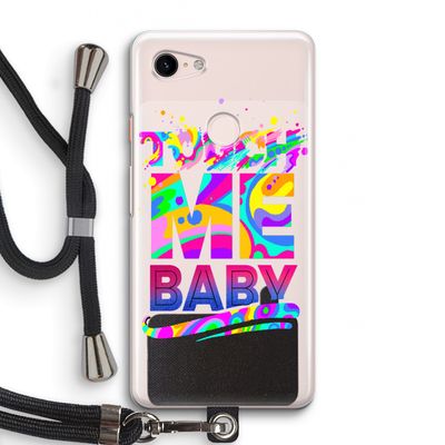 Touch Me: Pixel 3 Transparant Hoesje met koord
