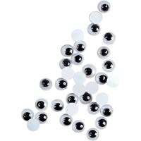 Creativ Company Wiebelogen, niet zelfklevend, d 6 mm, 1000 stuk/ 1 doos