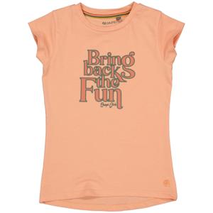 Quapi Meisjes t-shirt - Beatrix - Zalm