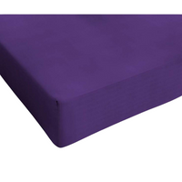 Dreamhouse - Dreamhouse Katoen Hoeslaken - Paars - 70 x 200