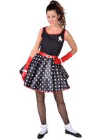 Rock roll jurk zwart Rock roll jurk zwart