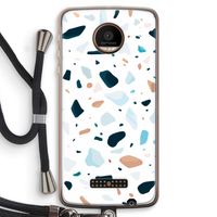 Terrazzo N°13: Motorola Moto Z Force Transparant Hoesje met koord Terrazzo N°13: Motorola Moto Z Force Transparant Hoesje met koord