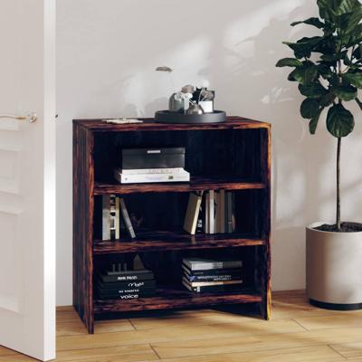 Dressoir 70x40,5x75 cm bewerkt hout gerookt eikenkleurig