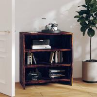 Dressoir 70x40,5x75 cm bewerkt hout gerookt eikenkleurig