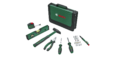 Bosch Groen Universal handgereedschapset | 25-delig - 1600A0275J
