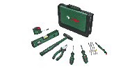 Bosch Groen Universal handgereedschapset | 25-delig - 1600A0275J