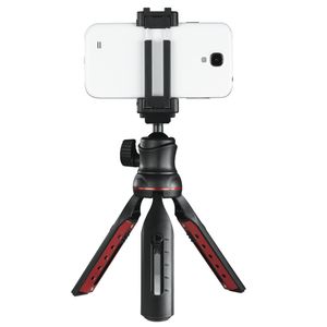 Hama Solid II, 21B tripod Smartphone-/digitale camera 3 poot/poten Zwart, Rood