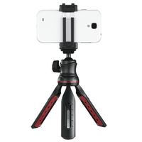 Hama Solid II, 21B tripod Smartphone-/digitale camera 3 poot/poten Zwart, Rood - thumbnail