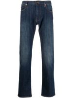 Emporio Armani jean à coupe droite - Bleu