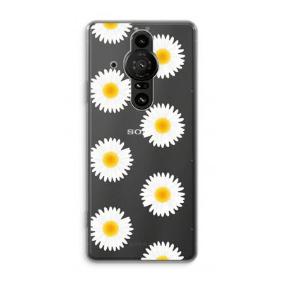 Margrietjes: Sony Xperia Pro-I Transparant Hoesje