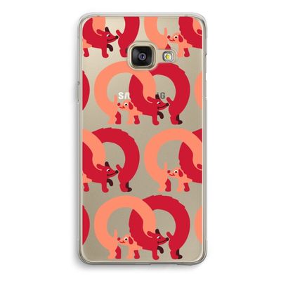 Dogs: Samsung A3 (2017) Transparant Hoesje