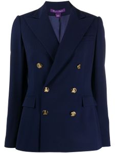 Ralph Lauren Collection blazer à boutonnière croisée - Bleu