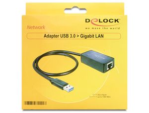 DeLOCK USB 3.0 Adapter -> Gigabit LAN netwerkadapter