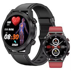 et310 smart watch bluetooth oproep niet-invasieve suiker hartslag druk fitness tracker waterdicht ips-scherm Lightinthebox