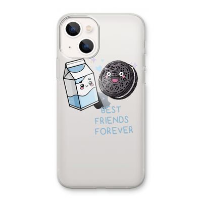 Best Friend Forever: iPhone 13 mini Transparant Hoesje