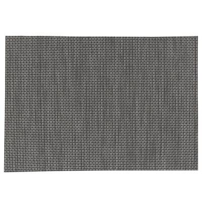 Secret de Gourmet Texaline placemat - zwart - 50 x 35 cm - Tafel Onderleggers