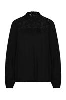 Studio Anneloes Female Shirts En Tops Charlotte Satin Lace Top 09306