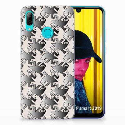 Huawei P Smart 2019 | TPU Hoesje | Salamander Grey