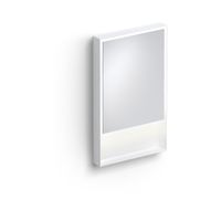 Clou Look At Me Spiegel 2700K LED-Verlichting IP44 Omlijsting In Mat Wit 50x8x80 cm Clou