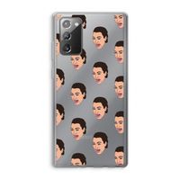 Ugly Cry Call: Samsung Galaxy Note 20 / Note 20 5G Transparant Hoesje