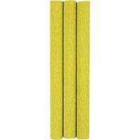 Crêpepapier, vel 25x60 cm, Crêpe-verhouding: 180%, 105 gr, lichtgroen, 3 vel/ 1 doos