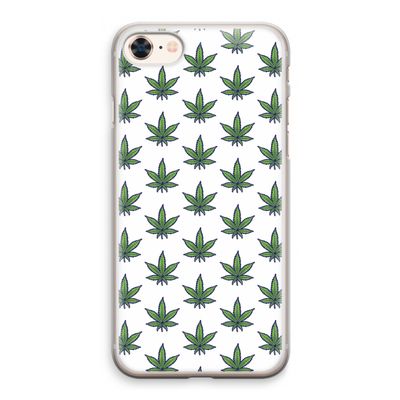 Weed: iPhone 8 Transparant Hoesje