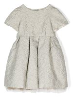 Bonpoint robe courte Lilibet à fini métallisé - Gris